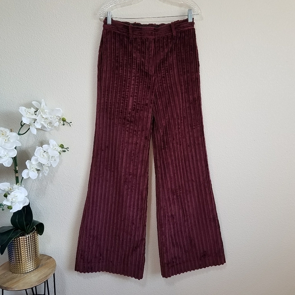 VICTORIA BECKHAM 70s Cotton-Corduroy Wide-leg Pants - Picture 2 of 12